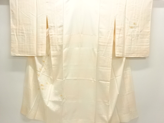 草花模様単衣長襦袢